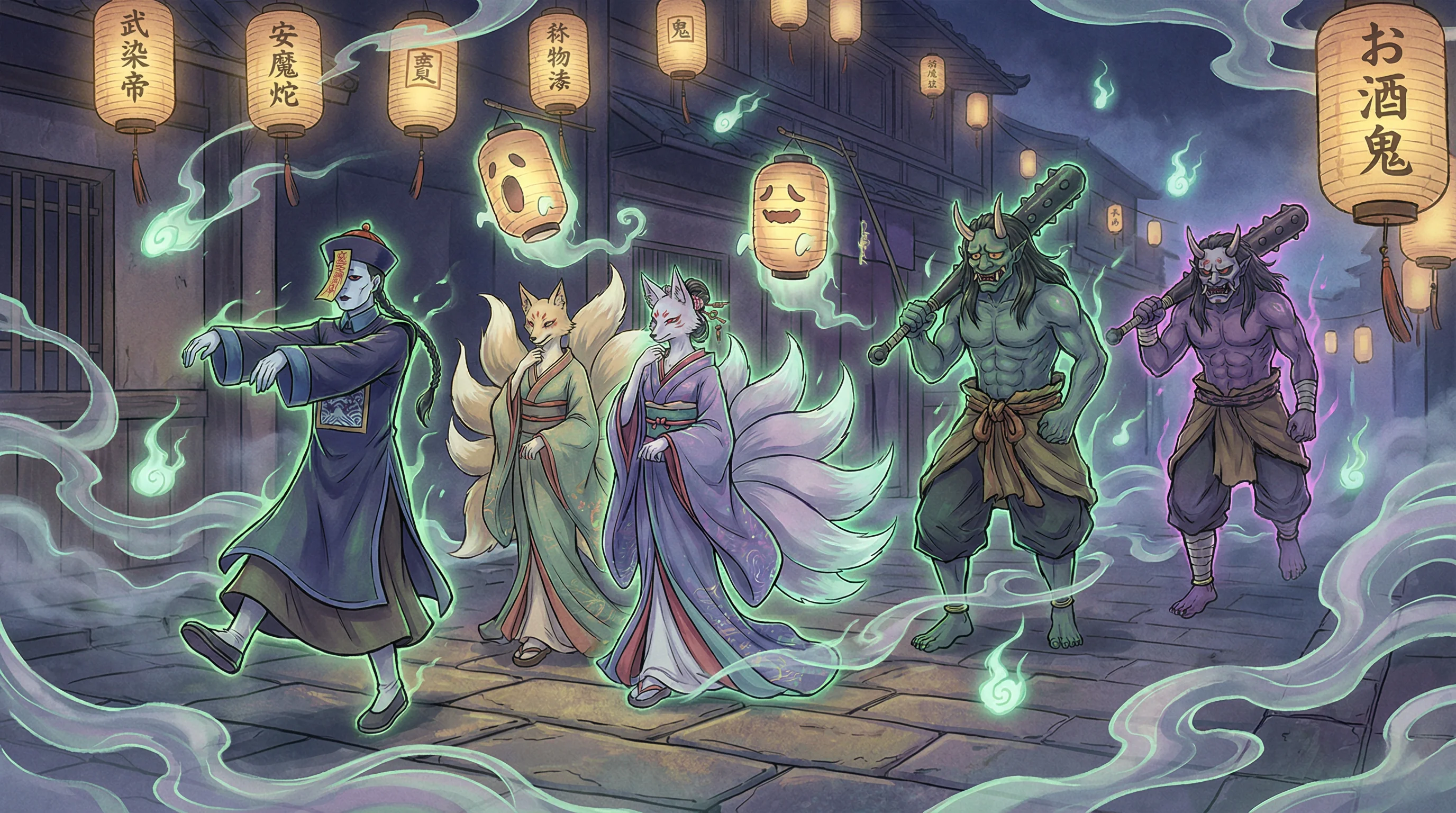 百鬼夜行 - 正青春完整版在线观看 中日鬼怪动漫